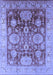 Machine Washable Oriental Blue Traditional Rug, wshurb1058blu