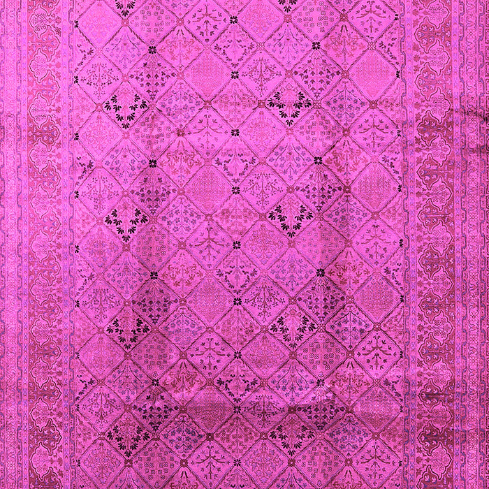 Oriental Pink Traditional Rug, urb1059pnk