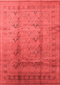 Oriental Red Traditional Rug, urb1059red