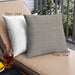 Front View of Mid-Century Modern Urban Square Coffee Brown Throw Pillow, 18 inch by 18 inch, pwurb105