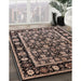 Machine Washable Industrial Modern Dark Salmon Pink Rug in a Family Room, wshurb1060