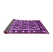 Sideview of Oriental Purple Traditional Rug, urb1060pur