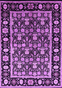 Oriental Purple Traditional Rug, urb1060pur