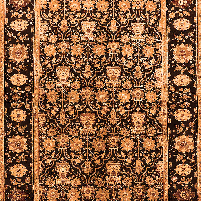 Oriental Orange Traditional Rug, urb1060org