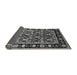 Sideview of Oriental Gray Traditional Rug, urb1060gry