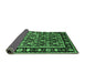 Sideview of Oriental Emerald Green Traditional Rug, urb1060emgrn