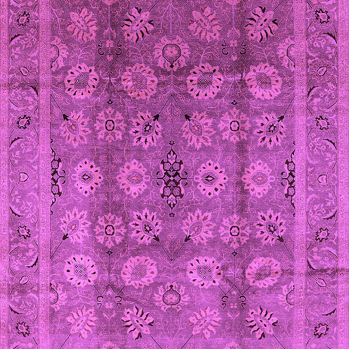 Machine Washable Oriental Purple Traditional Area Rugs, wshurb1061pur