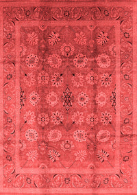 Oriental Red Traditional Rug, urb1061red