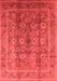 Oriental Red Traditional Area Rugs