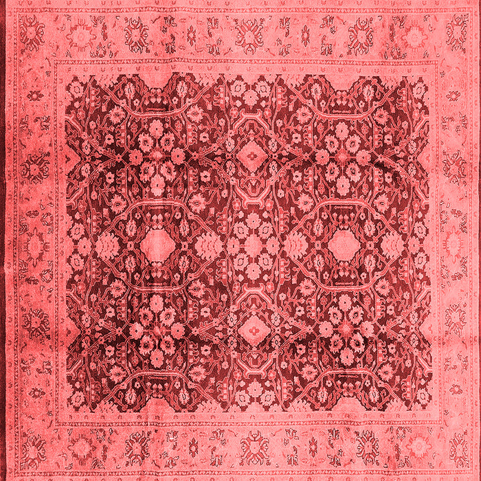 Oriental Red Traditional Rug, urb1062red