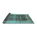 Sideview of Oriental Light Blue Traditional Rug, urb1062lblu