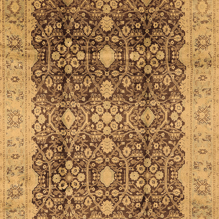 Oriental Brown Traditional Rug, urb1062brn