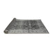 Sideview of Oriental Gray Traditional Rug, urb1062gry