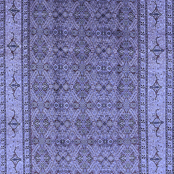 Oriental Blue Industrial Rug, urb1063blu