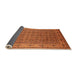 Sideview of Oriental Orange Industrial Rug, urb1063org