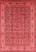 Oriental Red Industrial Area Rugs