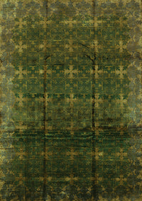 Oriental Green Industrial Rug, urb1064grn