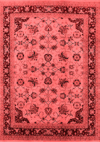 Oriental Red Traditional Rug, urb1065red