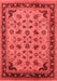 Oriental Red Traditional Area Rugs