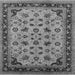 Square Oriental Gray Traditional Rug, urb1065gry