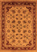 Oriental Orange Traditional Rug, urb1065org