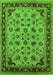 Oriental Green Traditional Rug, urb1065grn