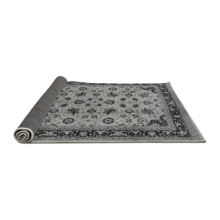 Sideview of Oriental Gray Traditional Rug, urb1065gry