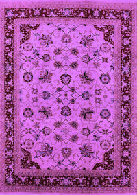 Oriental Purple Traditional Rug, urb1065pur