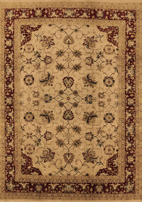 Oriental Brown Traditional Rug, urb1065brn