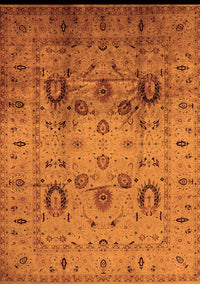 Oriental Orange Traditional Rug, urb1066org