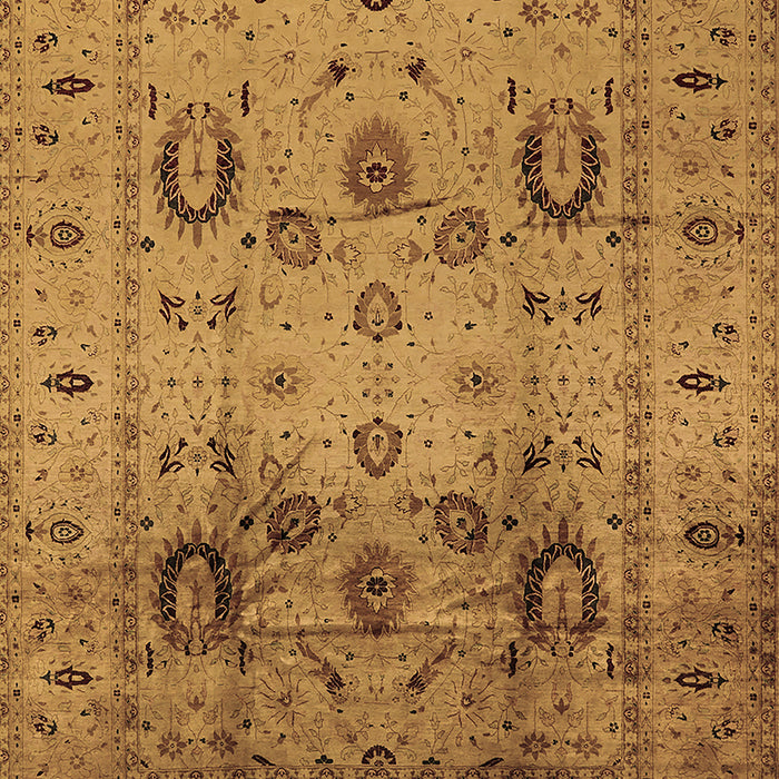 Oriental Brown Traditional Rug, urb1066brn