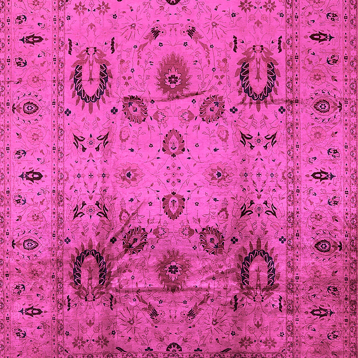 Oriental Pink Traditional Rug, urb1066pnk