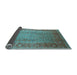 Sideview of Oriental Light Blue Traditional Rug, urb1067lblu