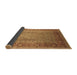 Sideview of Oriental Brown Traditional Rug, urb1067brn