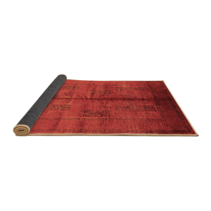 Sideview of Oriental Brown Industrial Rug, urb1068brn