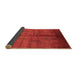 Sideview of Oriental Brown Industrial Rug, urb1068brn