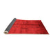 Sideview of Oriental Orange Industrial Rug, urb1068org