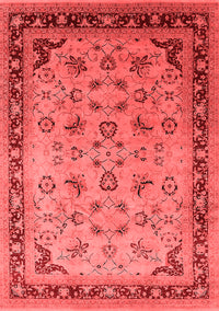Oriental Red Traditional Rug, urb1069red