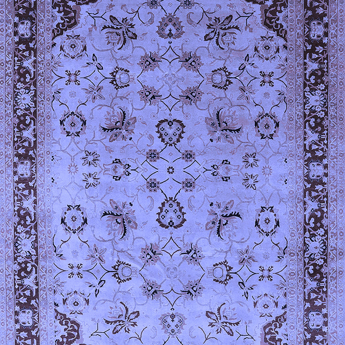 Oriental Blue Traditional Rug, urb1069blu