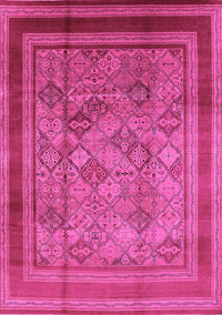 Oriental Pink Industrial Rug, urb1070pnk