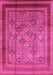 Oriental Pink Industrial Rug, urb1070pnk