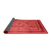 Oriental Red Industrial Area Rugs