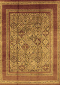 Oriental Brown Industrial Rug, urb1070brn