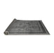 Sideview of Oriental Gray Industrial Rug, urb1070gry