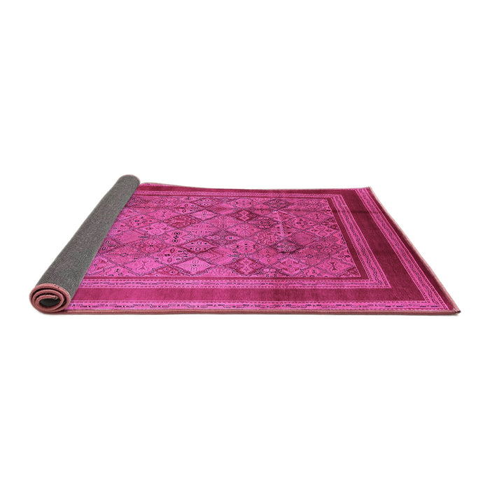 Sideview of Oriental Pink Industrial Rug, urb1070pnk