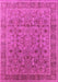 Oriental Pink Traditional Rug, urb1071pnk