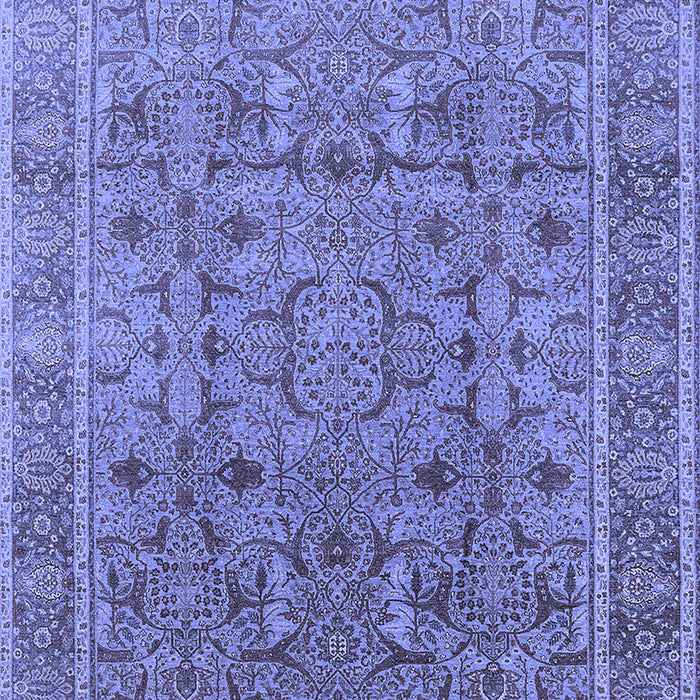 Oriental Blue Traditional Rug, urb1071blu