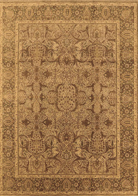 Oriental Brown Traditional Rug, urb1071brn