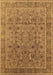 Oriental Brown Traditional Rug, urb1071brn