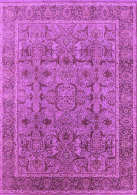 Oriental Purple Traditional Rug, urb1071pur